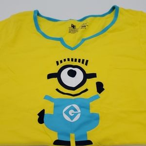 Despicable Me Minion Pajama Top